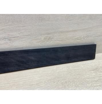 Эбен Чёрный заготовка накладки для электрогитары Радиал АА 7,5(6,5)х67-54х535 мм-10