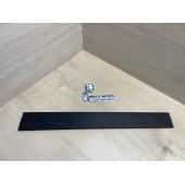 Эбен Чёрный заготовка накладки для электрогитары Смешанный ААА 8,3(7)х66-56х535 мм