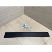 Эбен Чёрный заготовка накладки для электрогитары Радиал АА 7,5х66-55х537 мм