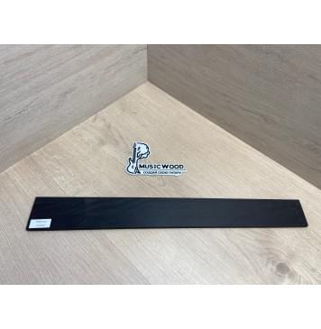 Эбен Чёрный заготовка накладки для электрогитары Радиал АА 7,5х66-55х537 мм-3