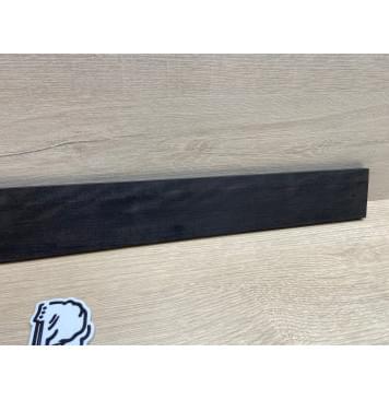 Эбен Чёрный заготовка накладки для электрогитары Радиал АА 7,5х66-55х537 мм-6
