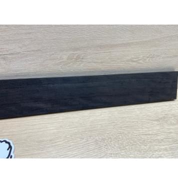 Эбен Чёрный заготовка накладки для электрогитары Радиал АА 7,5х66-55х537 мм-8