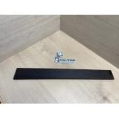 Эбен Чёрный заготовка накладки для электрогитары Радиал А 7,8х66-54х541 мм