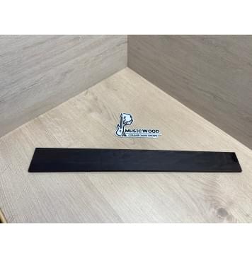 Эбен Чёрный заготовка накладки для электрогитары Радиал А 7,8х66-54х541 мм-0