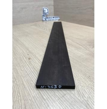 Эбен Чёрный заготовка накладки для электрогитары Радиал А 7,8х66-54х541 мм-1