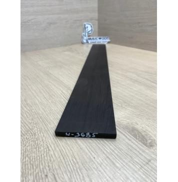 Эбен Чёрный заготовка накладки для электрогитары Смешанный АА 8(7)х73-59х541 мм-5