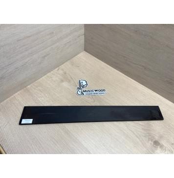 Эбен Чёрный заготовка накладки для электрогитары Смешанный АА 8(7)х73-59х541 мм-2