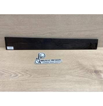 Эбен Чёрный заготовка накладки для электрогитары Смешанный АА 8(7)х73-59х541 мм-1