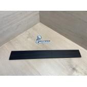 Эбен Чёрный заготовка накладки для электрогитары Радиал АА 8(7)х70-62х536 мм