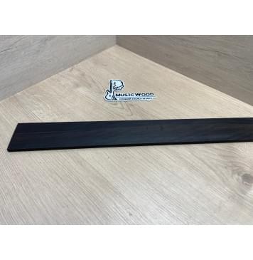 Эбен Чёрный заготовка накладки для электрогитары Радиал АА 8(7)х70-62х536 мм-2