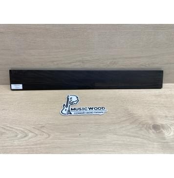 Эбен Чёрный заготовка накладки для электрогитары Радиал АА 8(7)х70-62х536 мм-5