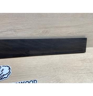 Эбен Чёрный заготовка накладки для электрогитары Радиал АА 8(7)х70-62х536 мм-6