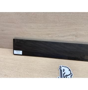 Эбен Чёрный заготовка накладки для электрогитары Радиал АА 8(7)х70-62х536 мм-7