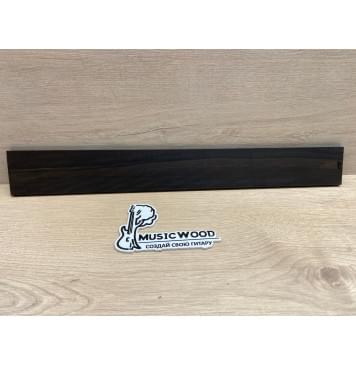 Эбен Чёрный заготовка накладки для электрогитары Радиал АА 8(7)х70-62х536 мм-8