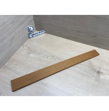 Клён Печёный 180гр заготовка накладки для электрогитары Радиал АА 9.5х60-47х555 мм-0