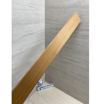 Клён Печёный 180гр заготовка накладки для электрогитары Радиал АА 9.5х60-47х555 мм-3