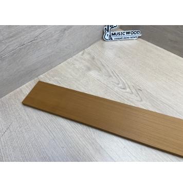 Клён Печеный 180 гр заготовка накладки для бас-гитары Радиал ААА 10х81х740 мм-3