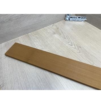Клён Печеный 180 гр заготовка накладки для бас-гитары Радиал ААА 10х81х770 мм-2