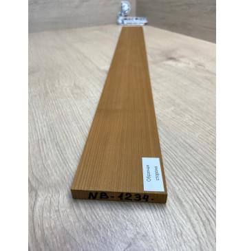 Клён Печеный 180 гр заготовка накладки для бас-гитары Радиал ААА 10х81х770 мм-3