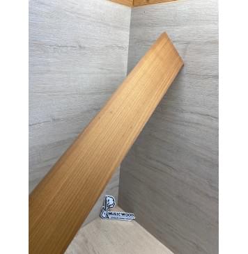 Клён Печеный 180 гр заготовка накладки для бас-гитары Радиал А 9.6х93х780 мм-12