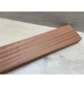 Сапели заготовка грифа электрогитары Радиал АА 45х102х745 мм (Уценка-сучок)-4