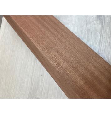 Сапели заготовка грифа электрогитары Радиал АА 45х102х745 мм (Уценка-сучок)-3