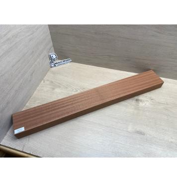 Сапели заготовка грифа электрогитары Радиал АА 45х102х745 мм (Уценка-сучок)-6