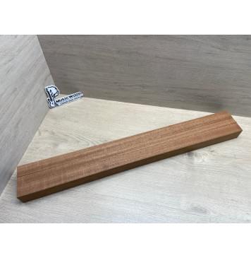 Сапели заготовка грифа электрогитары Радиал АА 44х(33-22-33)х705 мм - из 3 частей-0