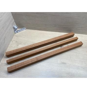 Сапели заготовка грифа электрогитары Радиал АА 44х(33-22-33)х705 мм - из 3 частей-1