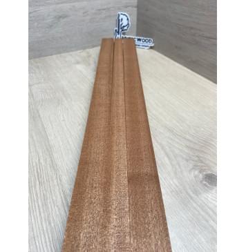 Сапели заготовка грифа электрогитары Радиал АА 44х(33-22-33)х705 мм - из 3 частей-5