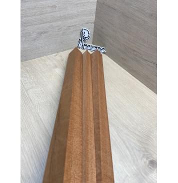 Сапели заготовка грифа электрогитары Радиал АА 44х(33-22-33)х705 мм - из 3 частей-7