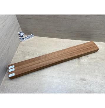 Сапели заготовка грифа электрогитары Радиал АА 44х(33-22-33)х705 мм - из 3 частей-9