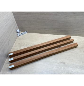 Сапели заготовка грифа электрогитары Радиал АА 44х(33-22-33)х705 мм - из 3 частей-6