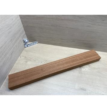 Сапели заготовка грифа электрогитары Радиал АА 44х(33-26-33)х710 мм - из 3 частей-0