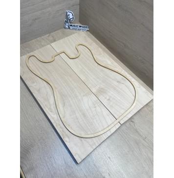 Клён Белый заготовка на топ Смешанный ААА 18х193х500 мм - 2 шт. (книжкой)-5