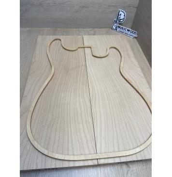 Клён Белый заготовка на топ Смешанный ААА 18х193х505 мм - 2 шт. (книжкой)-7