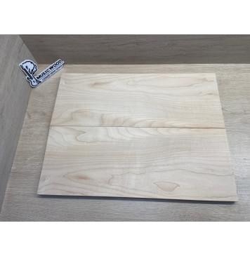 Клён Белый заготовка на топ Смешанный ААА 18х193х500 мм - 2 шт. (книжкой)-6