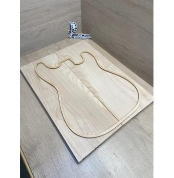 Клён Белый заготовка на топ Смешанный ААА 18х193х500 мм - 2 шт. (книжкой)-5