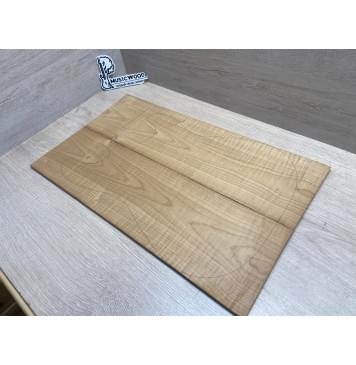 Клён Волнистый Печёный 180гр заготовка на топ Тангент АА Волна А 7х163х547 мм - 2 шт.(книжкой)-1