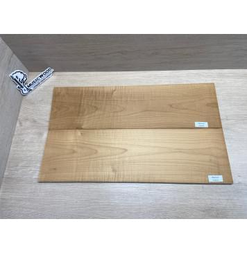 Клён Волнистый Печёный 180гр заготовка на топ Тангент АА Волна А 7х163х547 мм - 2 шт.(книжкой)-5