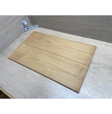 Клён Волнистый Печёный 180гр заготовка на топ Тангент АА Волна А 7х163х548 мм - 2 шт.(книжкой)-2