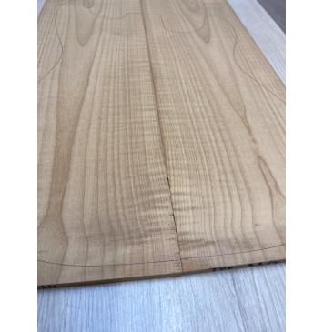 Клён Волнистый Печёный 180гр заготовка на топ Тангент АА Волна А 7х163х548 мм - 2 шт.(книжкой)-3