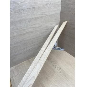 Клен Белый Явор, Волнистый заготовка для переклеенного грифа бас-гитары Радиал АА Волна АА 33х4-4х915 мм-8