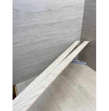 Клен Белый Явор, Волнистый заготовка для переклеенного грифа бас-гитары Радиал АА Волна АА 33х4-4х915 мм-7