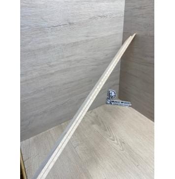 Клен Белый Явор, Волнистый заготовка для переклеенного грифа бас-гитары Радиал АА Волна АА 33х4-4х915 мм-9