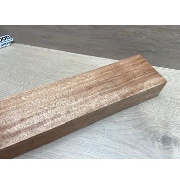 Махагон Африканский Кая Универсальная заготовка Радиал ААА 52х91х475 мм-1