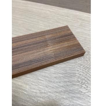 Палисандр Бразильский Сантос заготовка накладки для электрогитары Радиал А 8х64-56х517 мм (уценка - сучки)-2