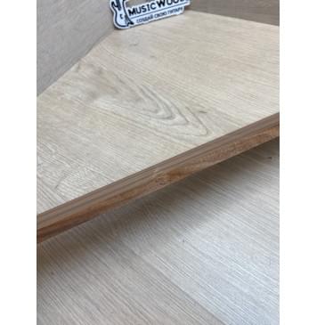 Палисандр Бразильский Сантос заготовка накладки для электрогитары Радиал А 8х64-56х517 мм (уценка - сучки)-3