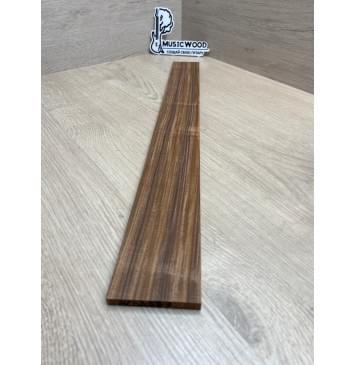 Палисандр Бразильский Сантос заготовка накладки для электрогитары Радиал А 8х65-57х515 мм (уценка - сучки)-5