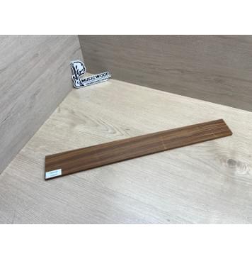 Палисандр Бразильский Сантос заготовка накладки для электрогитары Радиал А 8х65-57х515 мм (уценка - сучки)-6